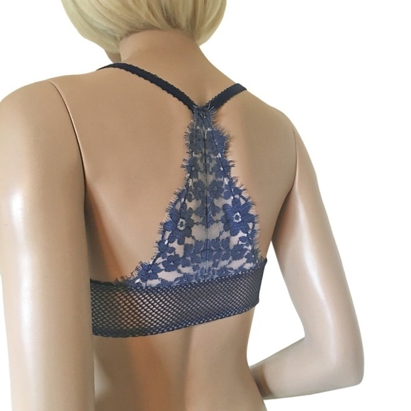 Victoria's Secret Dream Angels Bra Lined Lacy Racerback Wired Padded Front Close - Picture 6 of 12